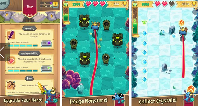 Gameplay screenshot from road to be king for Android