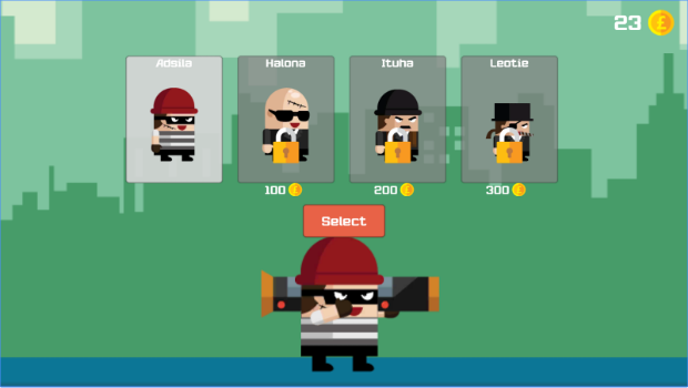Gameplay screenshot from robber escape for Android