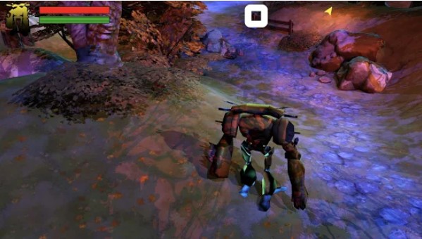 Gameplay screenshot from robo ki for Android