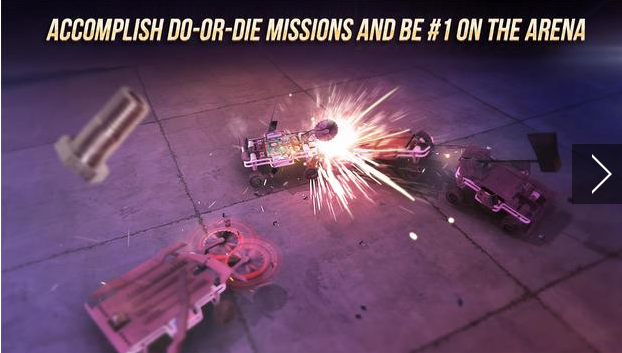 Gameplay screenshot from robot fighting 2 minibots 3d for Android