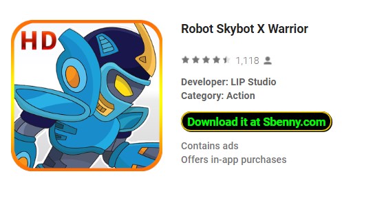 Roboter Skybot x Krieger