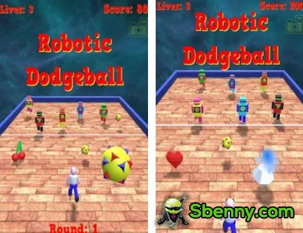 dodgeball pro robótico