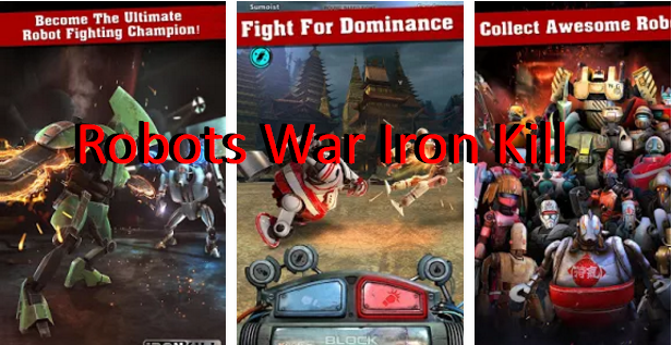 matar robots de hierro guerra