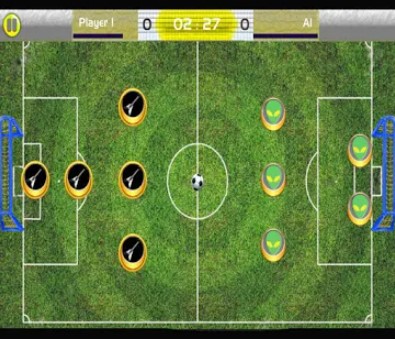 Gameplay screenshot from rock n roll soccer for Android
