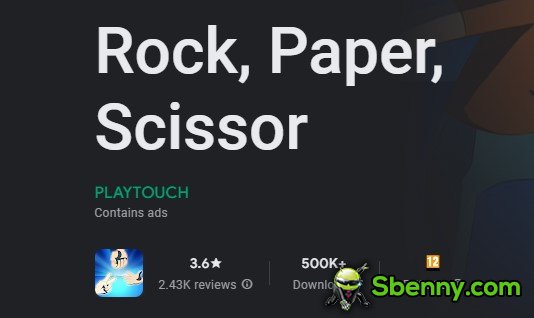 rock paper scissor