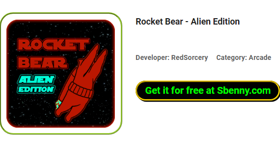 rocket bear alien edition