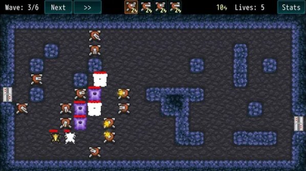 Gameplay screenshot from rogue station defense early access for Android
