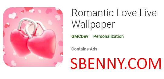 amor romántico live wallpaper
