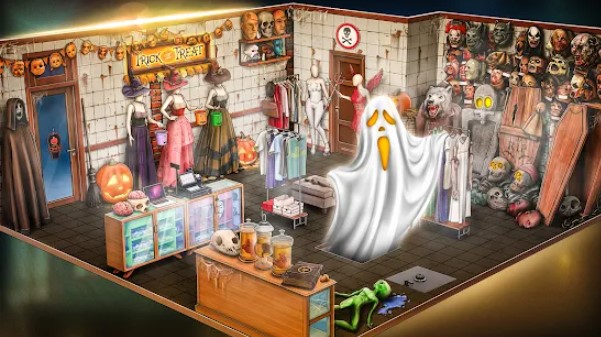 Gameplay screenshot from rooms and exits escape room games for Android