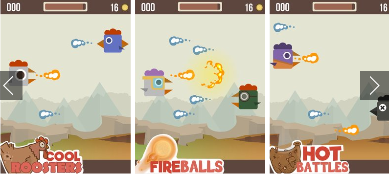 Gameplay screenshot from rooster rumble for Android