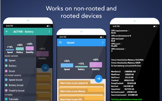 Gameplay screenshot from root booster for Android