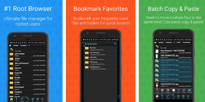 Gameplay screenshot from root browser pro file manager for Android
