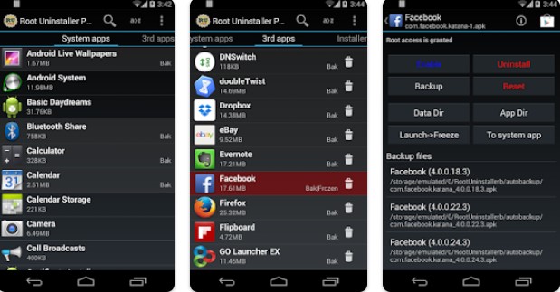 root uninstaller pro APK Android