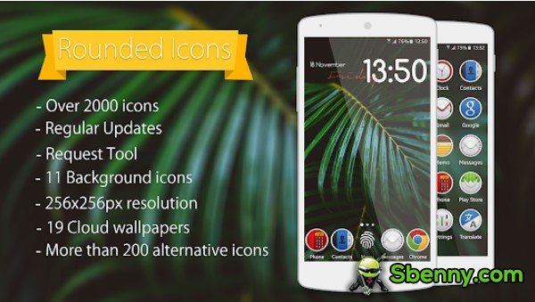 rounded icon pack