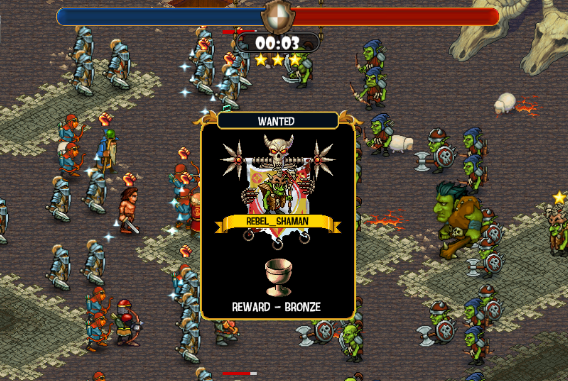 Gameplay screenshot from royal heroes for Android