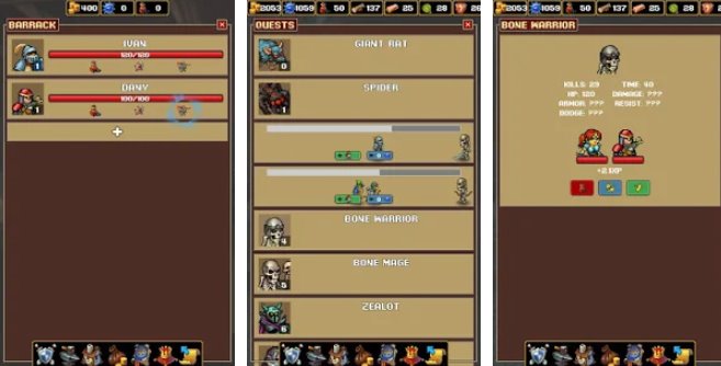 Gameplay screenshot from royal merchant shop sim rpg for Android