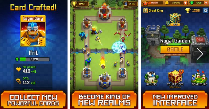 Gameplay screenshot from royale clans clash of wars for Android