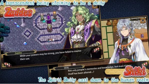Gameplay screenshot from rpg a sdivine kamura for Android