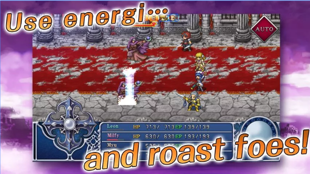 Gameplay screenshot from rpg alphadia2 for Android