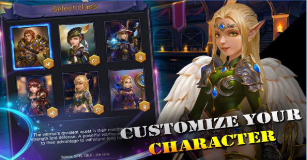 Gameplay screenshot from rpg and chill ez pz 2 0 for Android