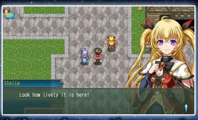 Gameplay screenshot from rpg asdivine hearts 2 for Android