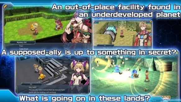 Gameplay screenshot from rpg dimension cross for Android