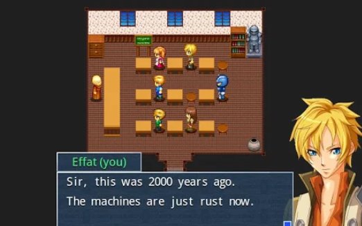 Gameplay screenshot from rpg eve of the genesis hd for Android