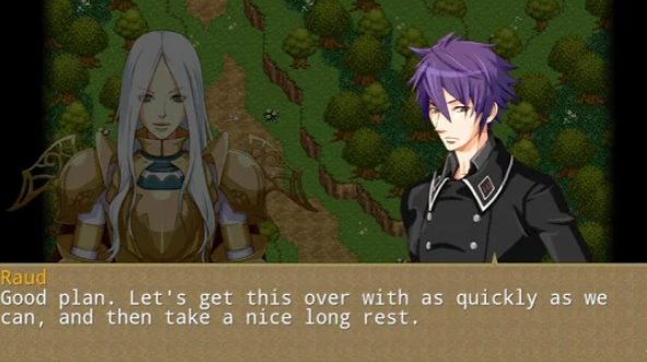 Gameplay screenshot from rpg knight of the earthends for Android