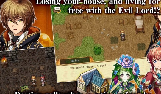 Gameplay screenshot from rpg wizards of brandel for Android