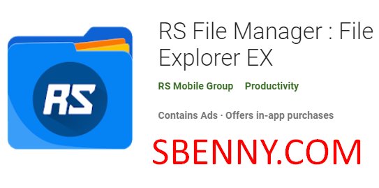 gerenciador de arquivos rs file explorer ex