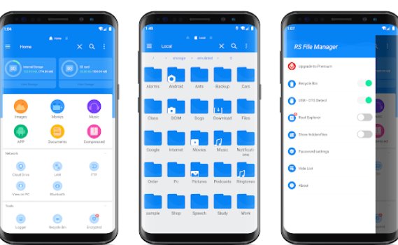 rs file manager file explorer ex MOD APK Android