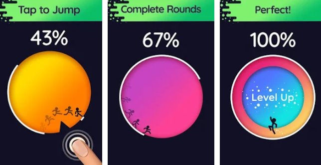Gameplay screenshot from run around can you close the loop for Android