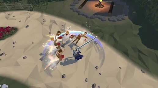 Gameplay screenshot from rupture immortal slasher for Android