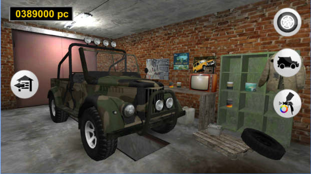 Gameplay screenshot from russian suv for Android