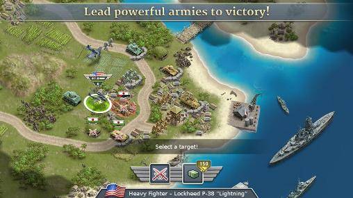 Gameplay screenshot from 1942 pacific front for Android
