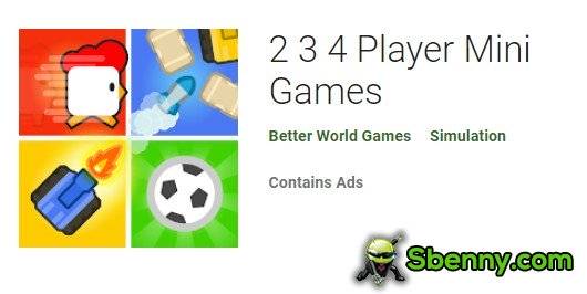 2 3 4 player mini games