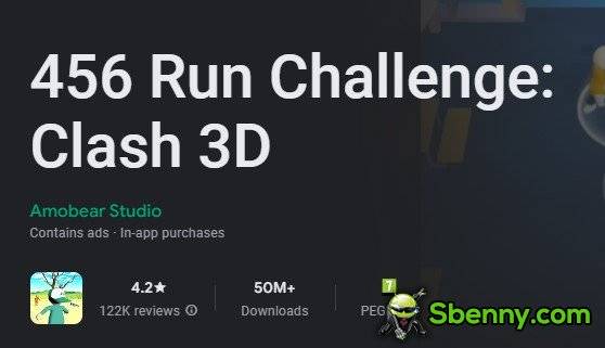 456 run challenge clash 3d