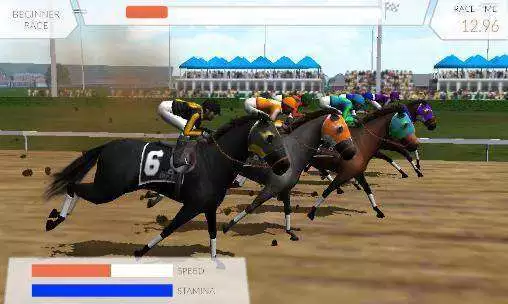 Gameplay screenshot from Photo Finish Horse Racing for Android
