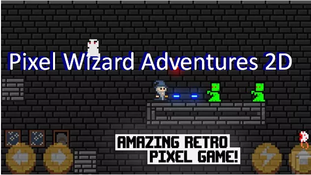  Pixel Wizard Adventures 2D