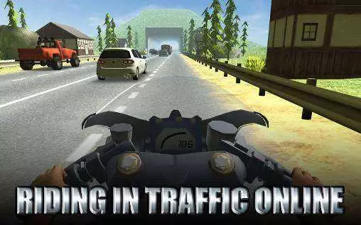 Riding in Traffic Online