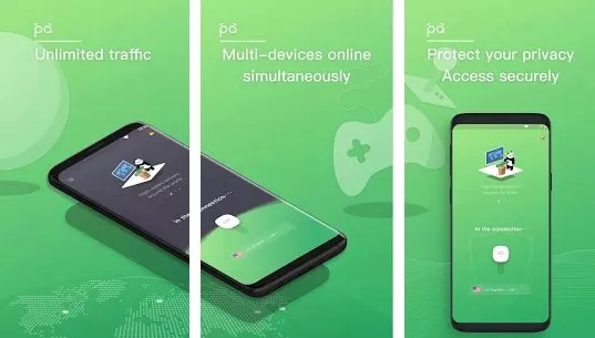 Gameplay screenshot from panda vpn pro fastest private secure vpn proxy for Android