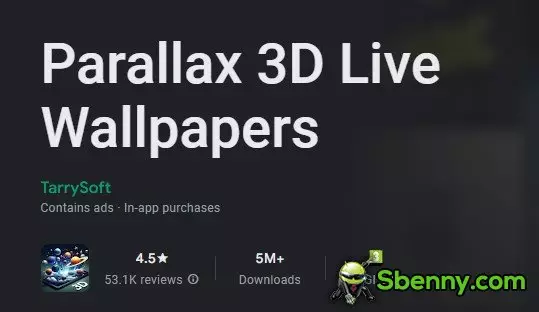 parallax 3d live wallpapers
