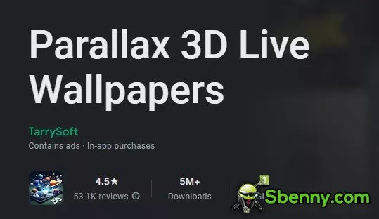 parallax 3d live wallpapers
