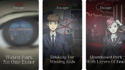 Gameplay screenshot from park escape escape room game for Android