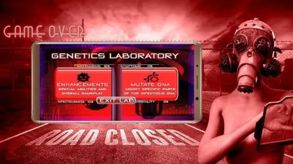 Gameplay screenshot from pathogen xx viral outbreak for Android