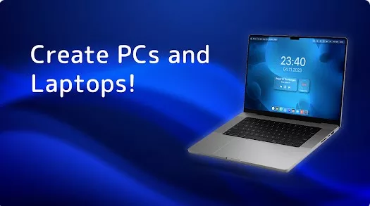 Gameplay screenshot from pc tycoon 2 computer creator for Android