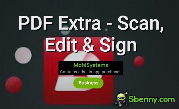 pdf extra scan edit and sign