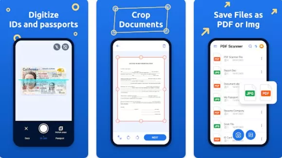 Gameplay screenshot from pdf scanner document scanner for Android