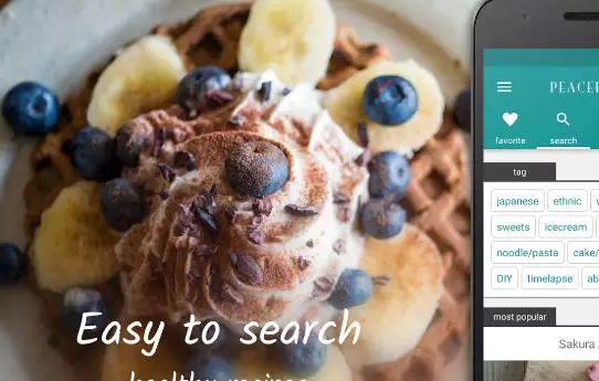 Gameplay screenshot from peaceful cuisine for Android
