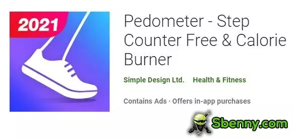 pedometer step counter free and calorie burner